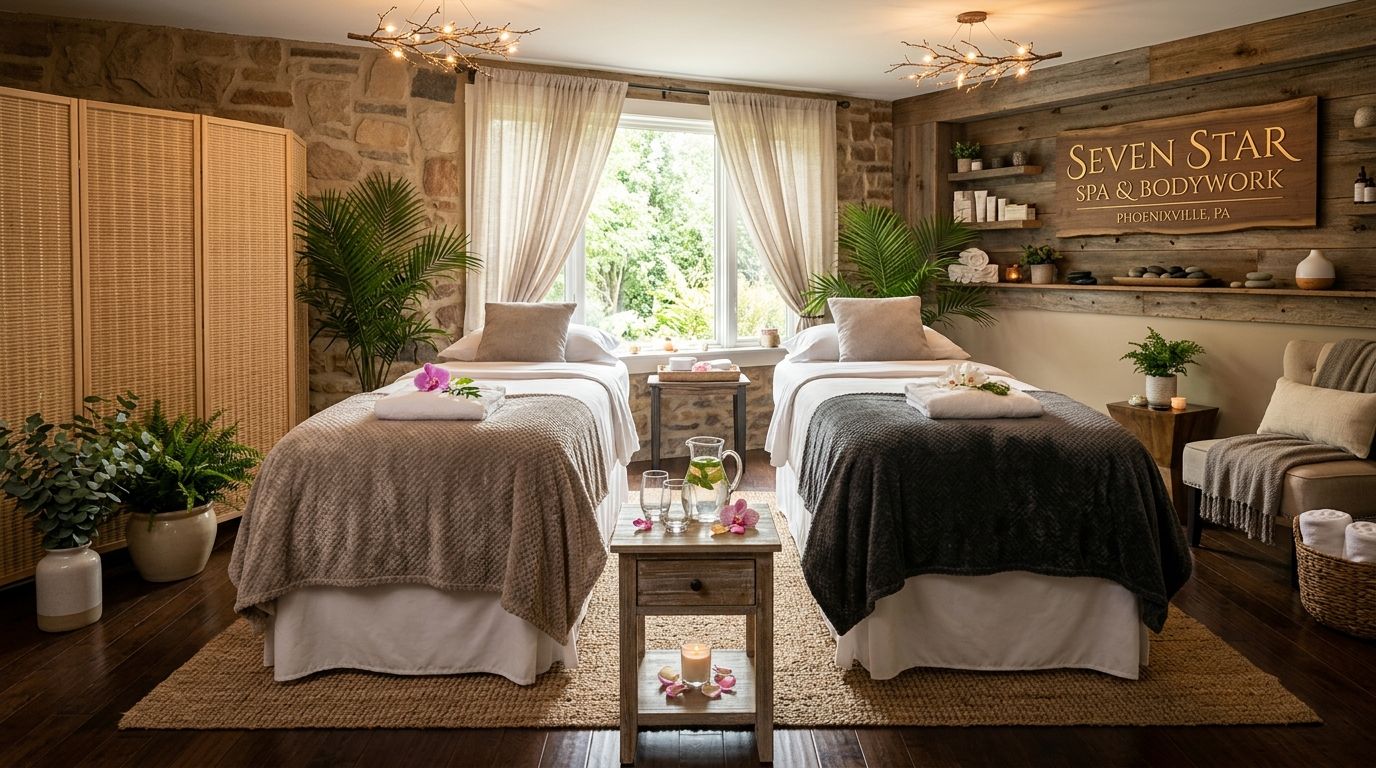 Illustration of SEVEN STAR SPA & BODYWORK, spa in Phoenixville, PA, photo 1 of 6
