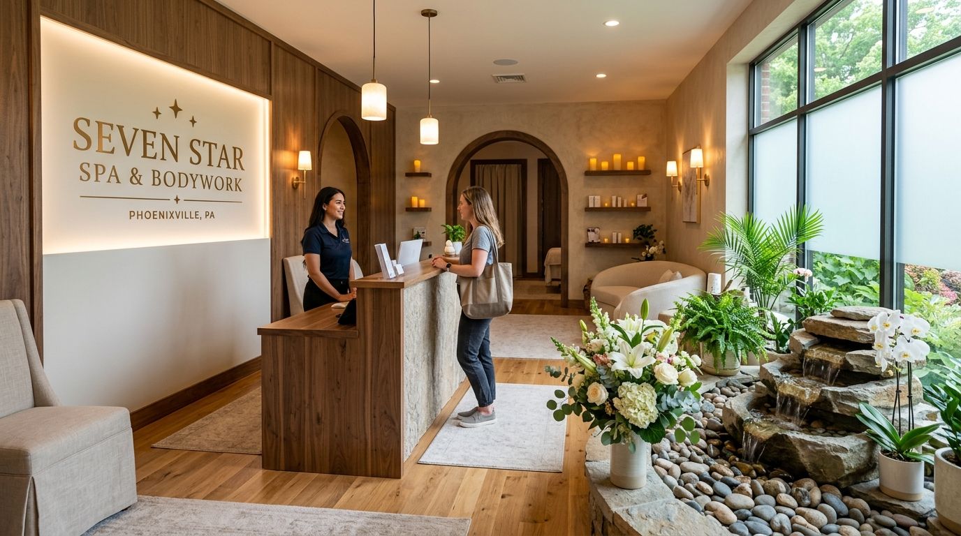 Illustration of SEVEN STAR SPA & BODYWORK, spa in Phoenixville, PA, photo 5 of 6